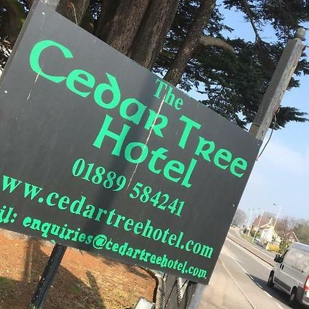 Cedar Tree Hotel Rugeley Dış mekan fotoğraf